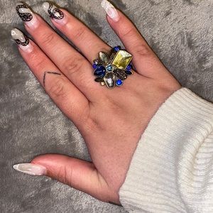 Statement ring.